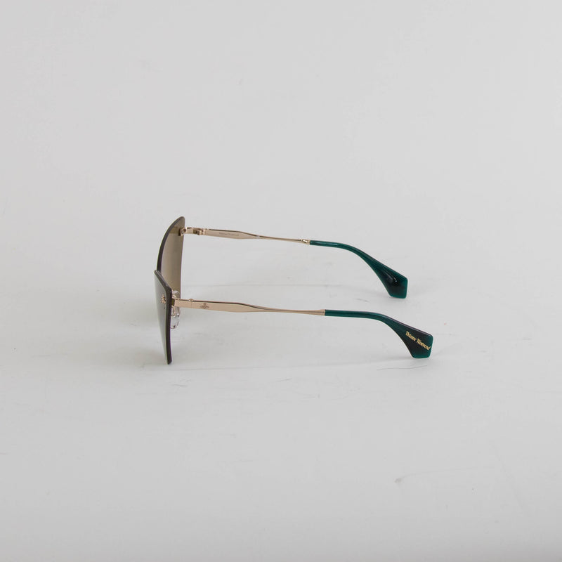 Vivienne Westwood Green Lens Gina Sunglasses