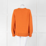 &Daughter Tangerine Longsleeve Wool Jumper