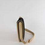 Nanushka The Concertina Beige Diamond Tufted Napa Crossbody