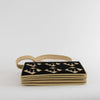 Nanushka The Concertina Beige Diamond Tufted Napa Crossbody
