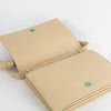 Nanushka The Concertina Beige Diamond Tufted Napa Crossbody
