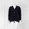 &Daughter Navy Lambswool Cardigan