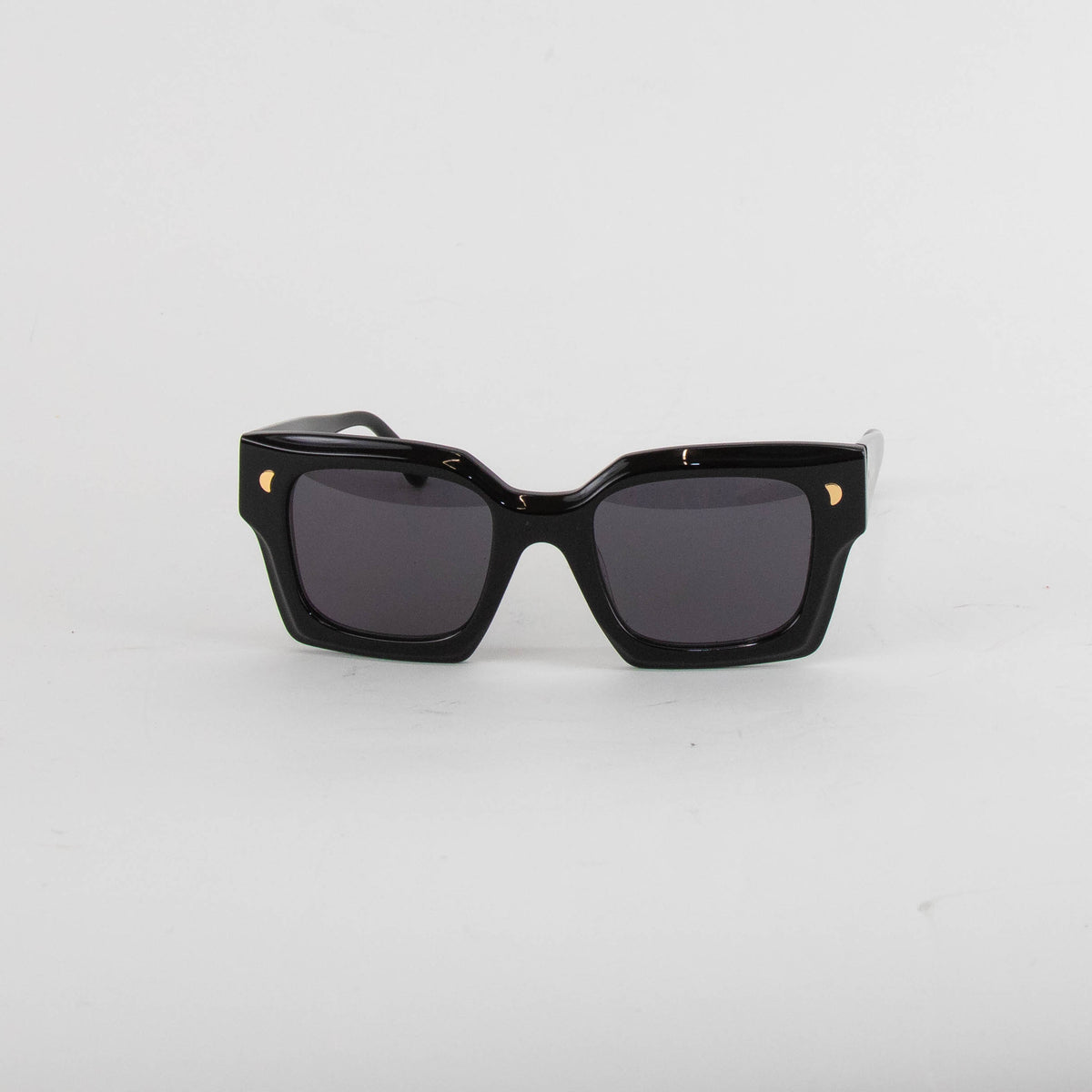 Nanushka Cordia Black Square Frame Sunglasses