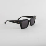 Nanushka Cordia Black Square Frame Sunglasses