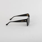 Nanushka Cordia Black Square Frame Sunglasses
