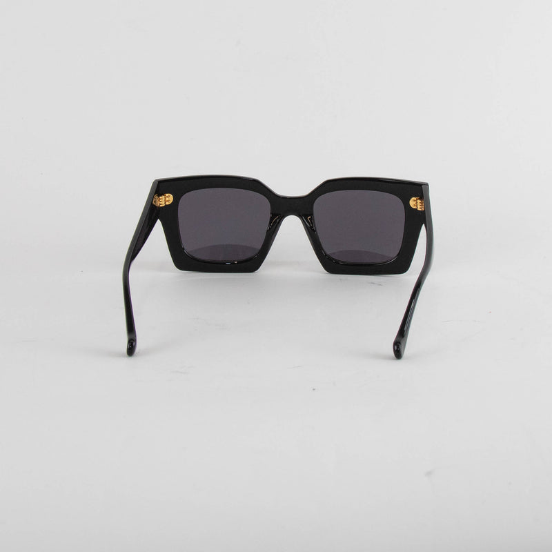 Nanushka Cordia Black Square Frame Sunglasses