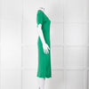 Bimba y Lola Green Collared T-Shirt Midi Dress