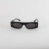 Nanushka Ruthie Black Visior Style Sunglasses