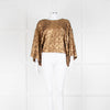 byTiMo Sequin Top in Gold