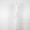 Heidi Klein White 3/4 Sleeve Midi Sun Dress