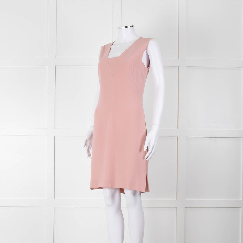 Joseph Pink Sleeveless Shift Dress