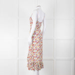 Rails Strappy Pink, Purple, Yellow and Green Midi Dress