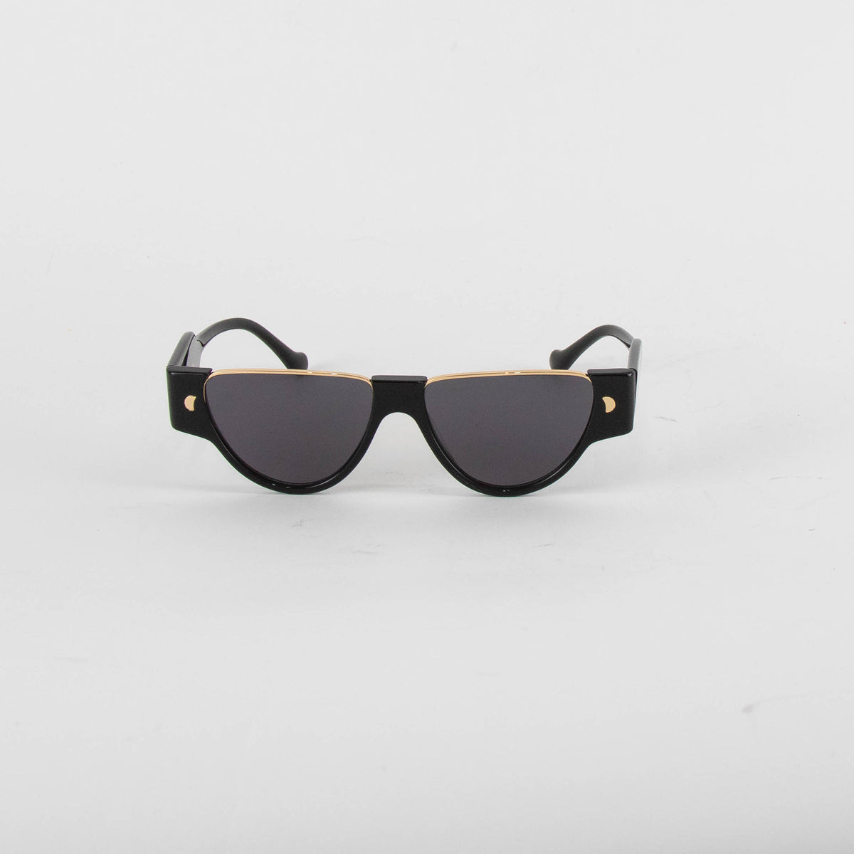 Nanushka Daylin Black D- Frame Sunglasses