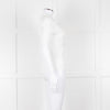 Me + Em White Ribbed V-Neck Top
