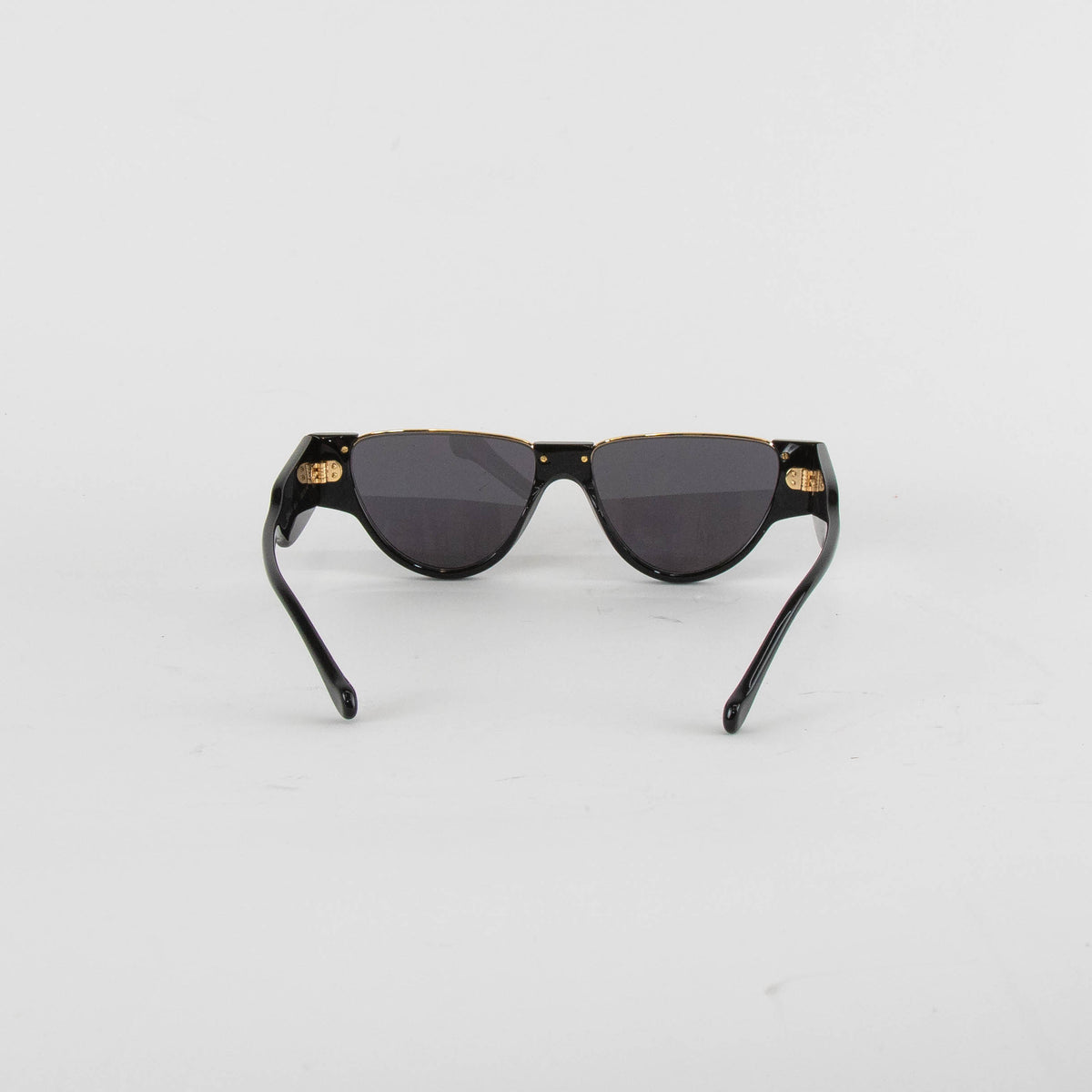 Nanushka Daylin Black D- Frame Sunglasses