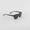 Nanushka Cadao Black Rectangle Frame Sunglasses