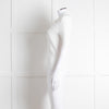 Me + Em White Ribbed V-Neck Top
