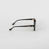Nanushka Cadao Black Rectangle Frame Sunglasses