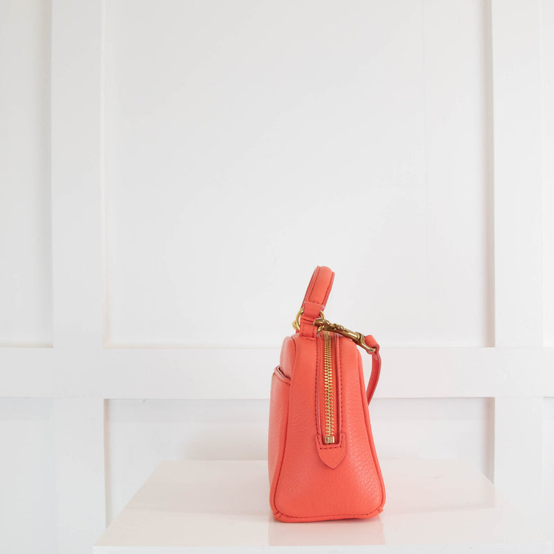 Deadly Ponies Orange Cross Body Mini Bucket Bag