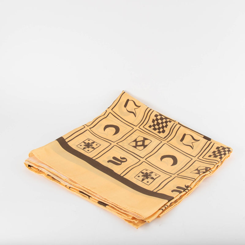 Nanushka Miani Faded Apricot Totem Scarf