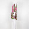 Miss June Green Embroidered Kaftan Mini Dress