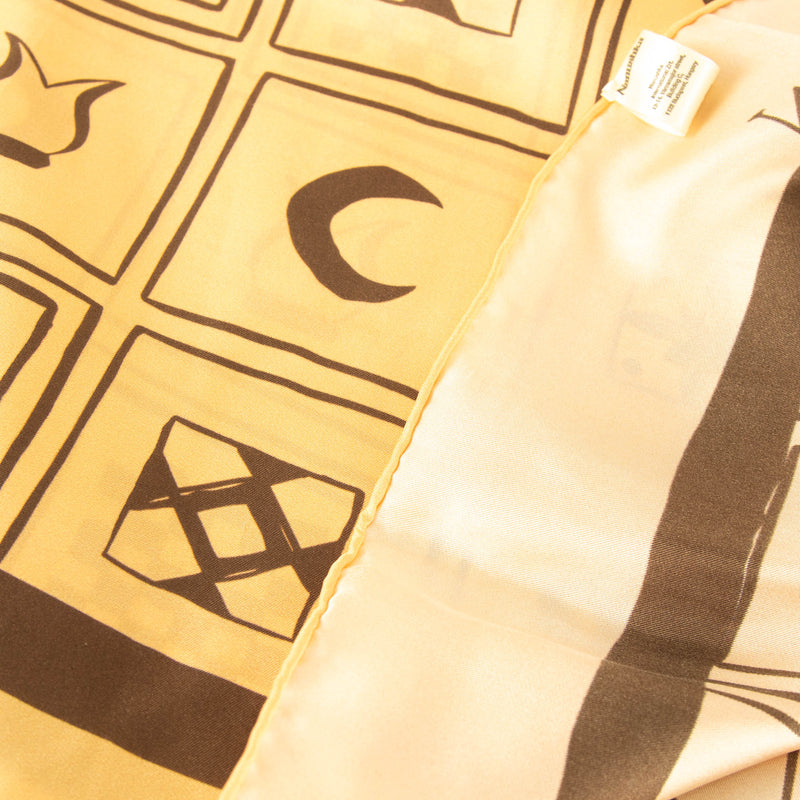 Nanushka Miani Faded Apricot Totem Scarf
