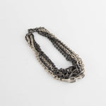 Giles & Brother Silver Multi Chain Choker