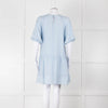Club Monaco Blue Cloud Tiered Dress