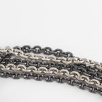 Giles & Brother Silver Multi Chain Choker