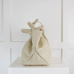 Demellier Cream Mini Top Handle Los Angels Bag