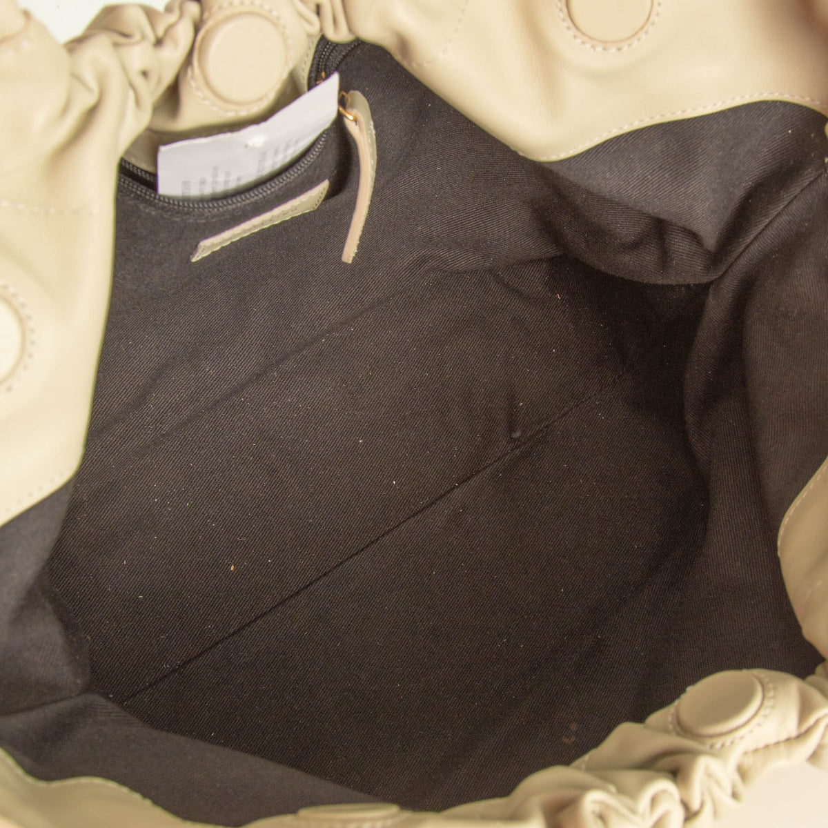 Demellier Cream Mini Top Handle Los Angels Bag