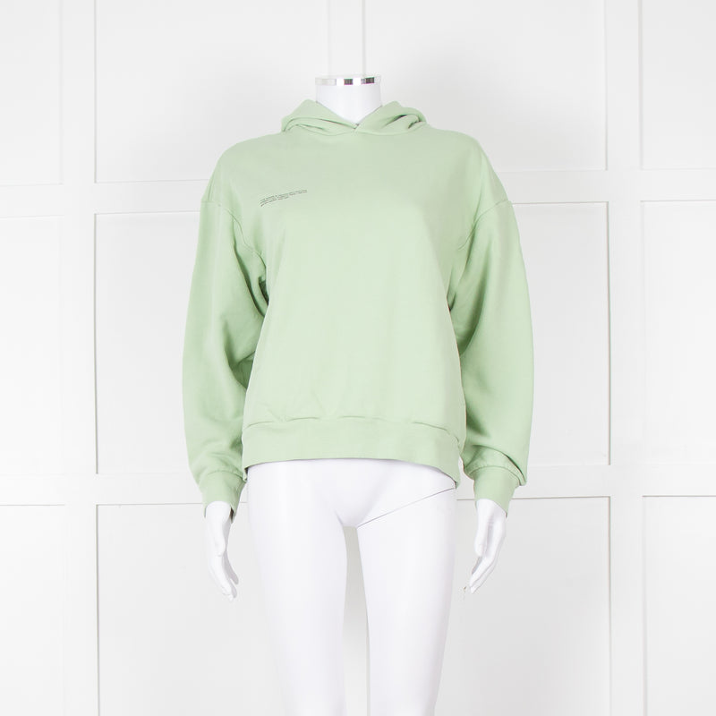 Pangaia Pale Green Hooded Sweatshirt