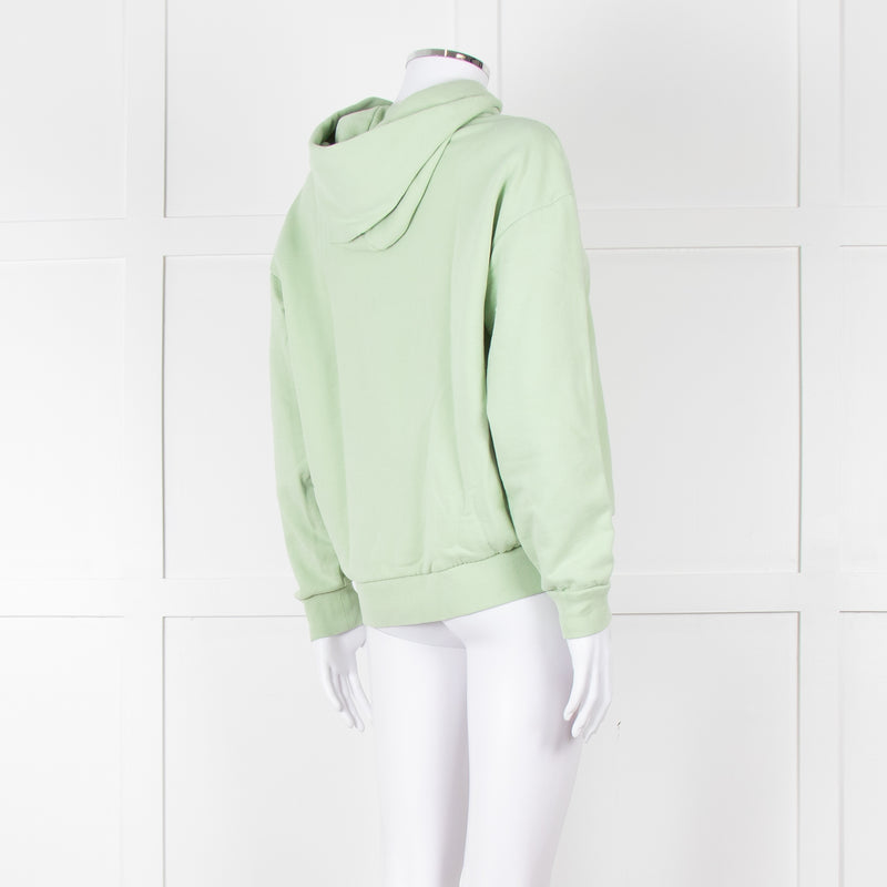 Pangaia Pale Green Hooded Sweatshirt