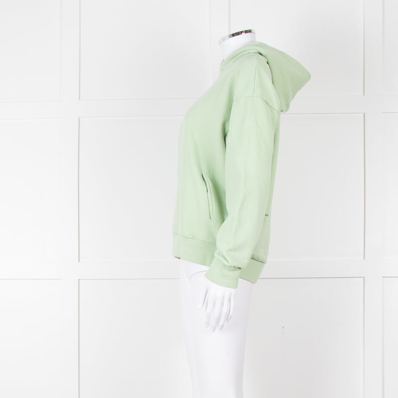 Pangaia Pale Green Hooded Sweatshirt