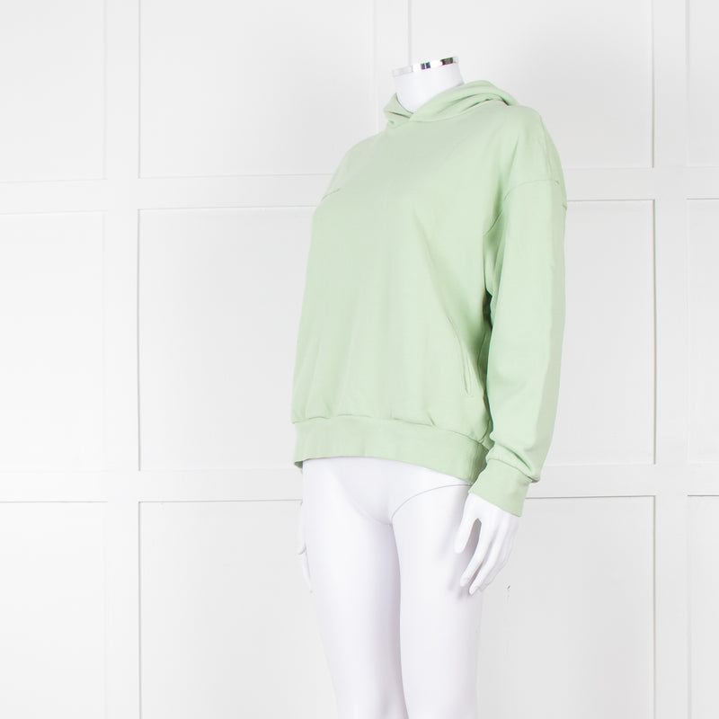 Pangaia Pale Green Hooded Sweatshirt