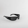 Prada Black Wraparound Sunglasses