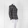 Gucci Black and White Check Cotton Shirt