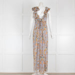 Zimmerman Floral Frilled Jumpsuit