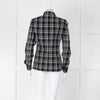 Gucci Black and White Check Cotton Shirt