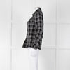 Gucci Black and White Check Cotton Shirt