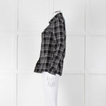 Gucci Black and White Check Cotton Shirt