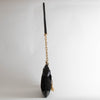 Gucci Black Suede Vintage Crossbody Bag with Tiger Charm