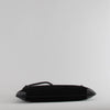 Gucci Black Suede Vintage Crossbody Bag with Tiger Charm