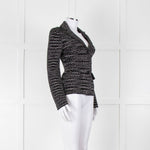 Missoni Black and White Stretch Blazer
