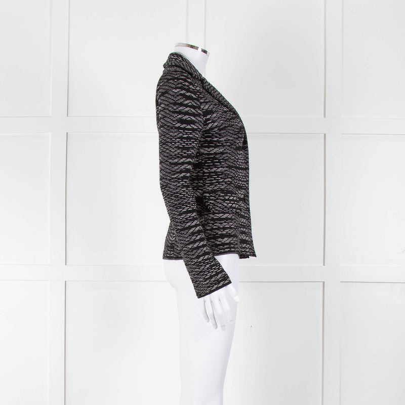 Missoni Black and White Stretch Blazer