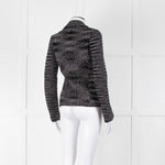 Missoni Black and White Stretch Blazer