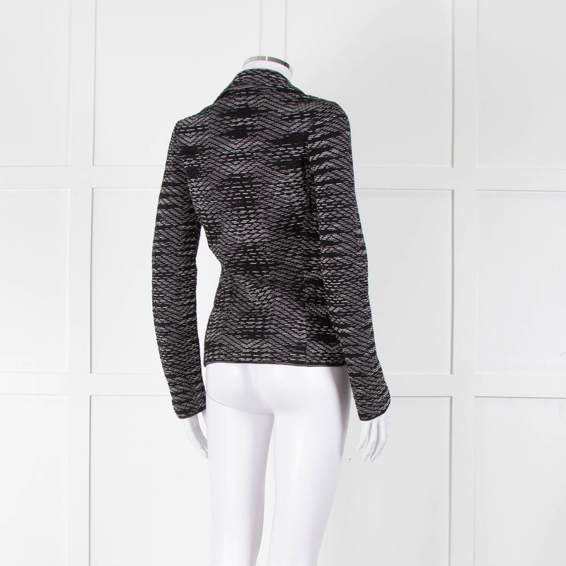 Missoni Black and White Stretch Blazer