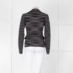 Missoni Black and White Stretch Blazer
