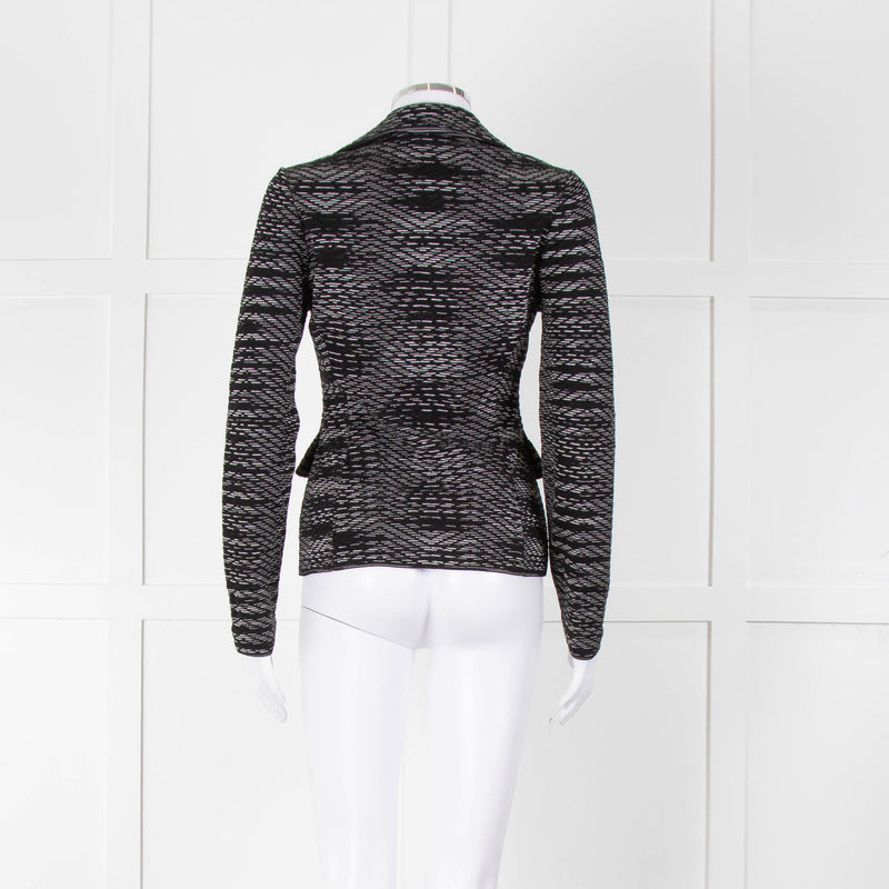 Missoni Black and White Stretch Blazer