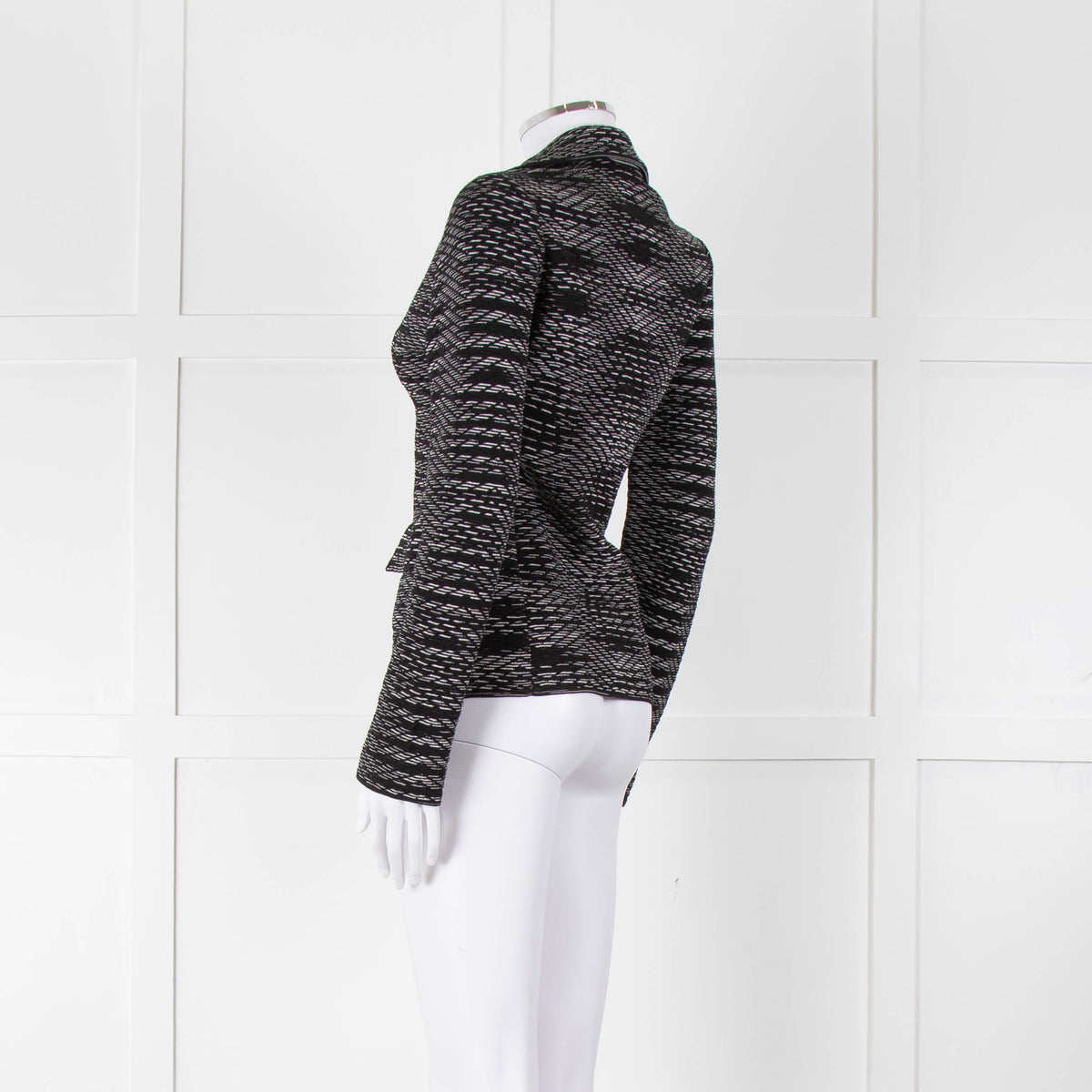 Missoni Black and White Stretch Blazer